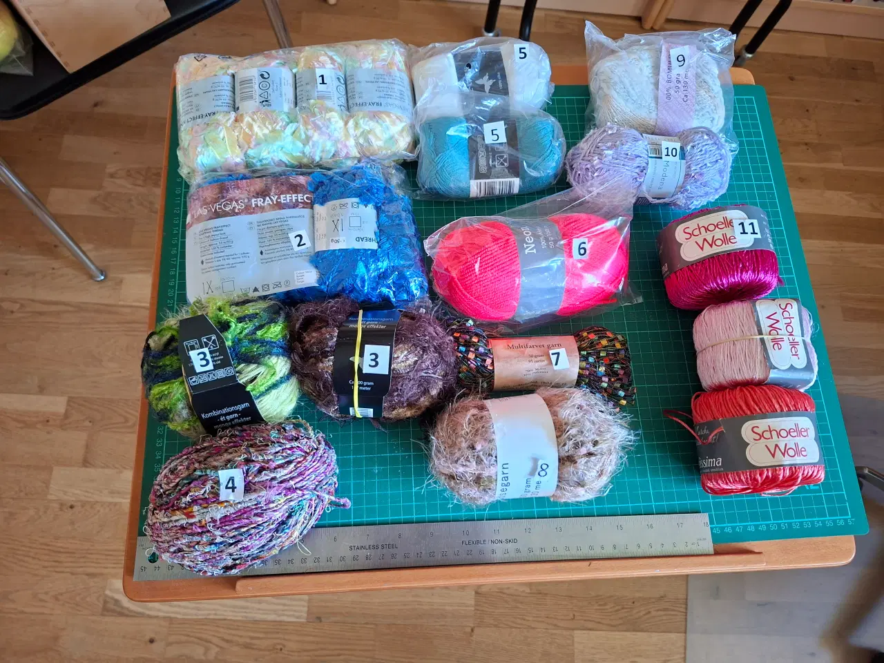 Billede 1 - Diverse garner sælges se prisliste