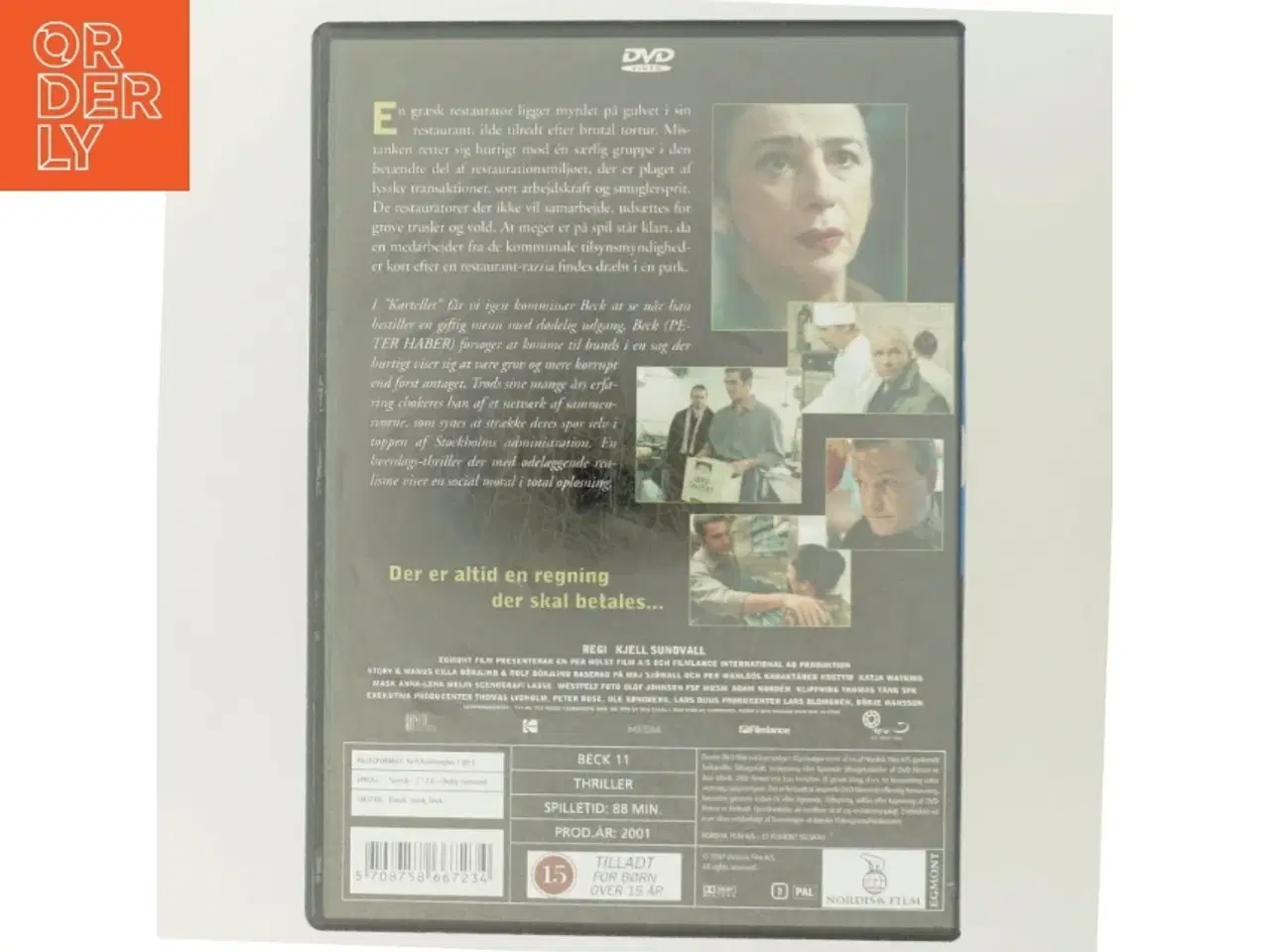 Billede 3 - Beck - Kartellet DVD fra Nordisk Film