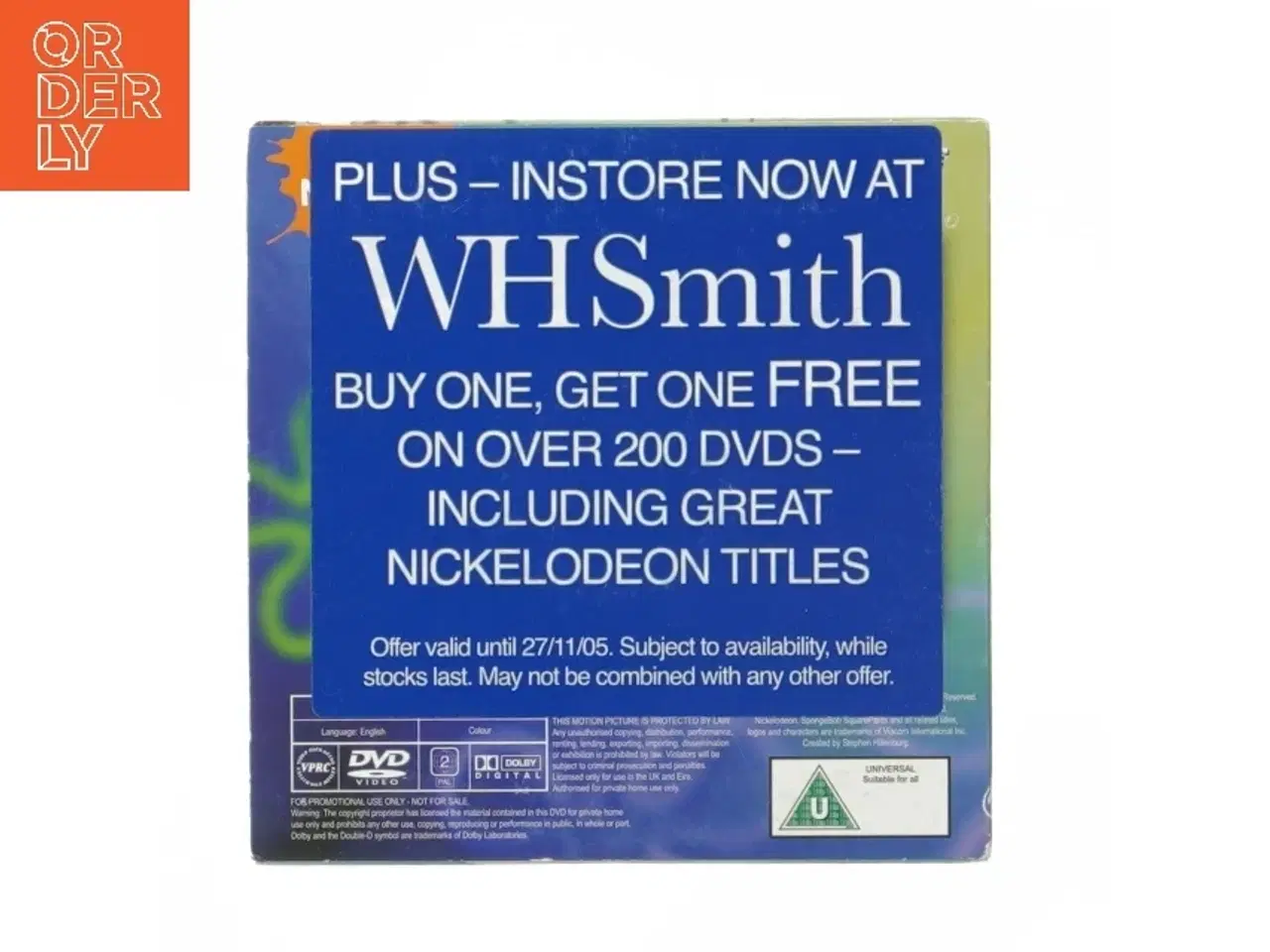 Billede 3 - Spongebob Squarepants Christmas Who DVD fra Nickelodeon (str. 12,5x12,5 cm)