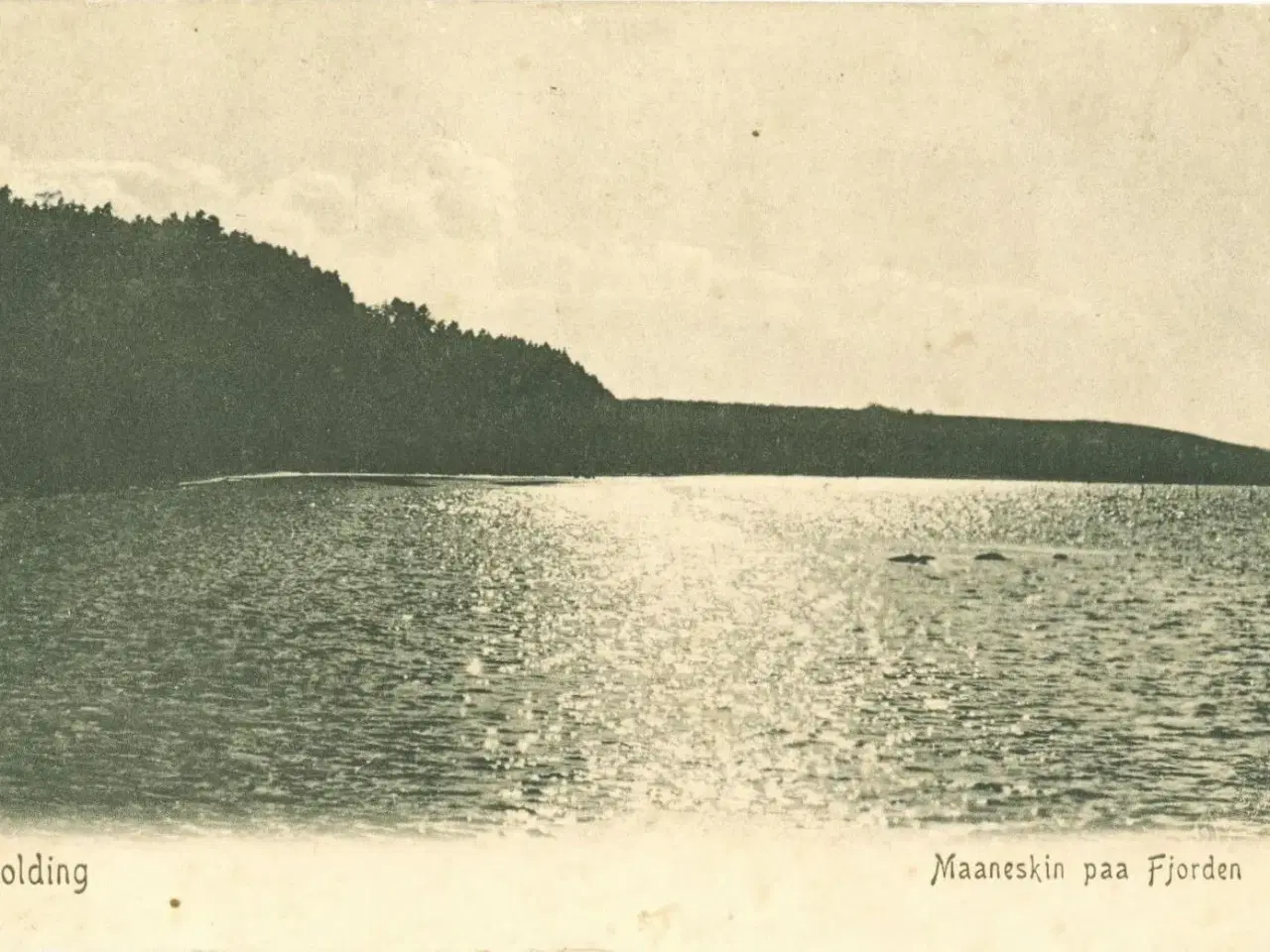 Billede 1 - Kolding Fjord, 1908