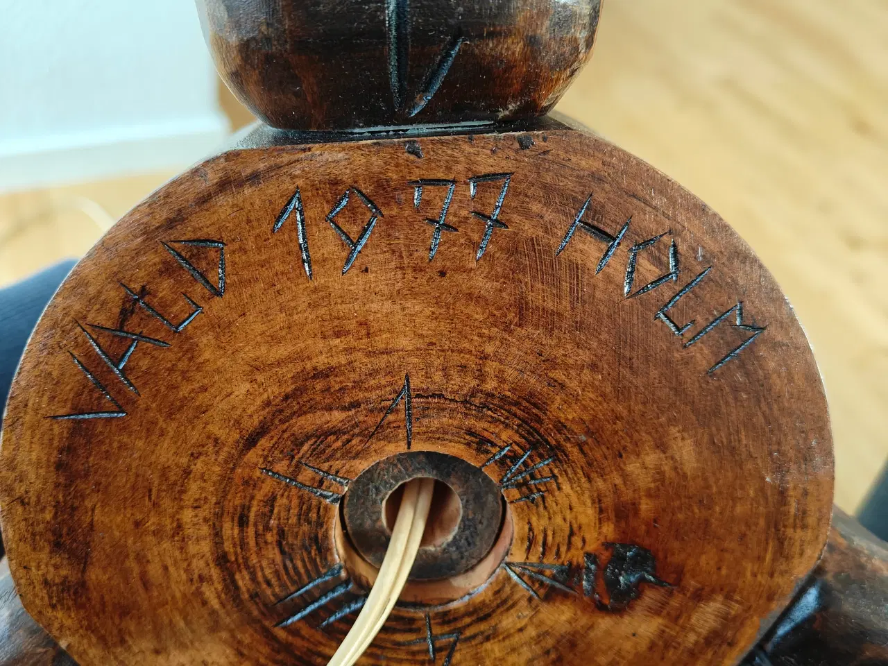 Billede 3 - Holm stander lampe fra 1977