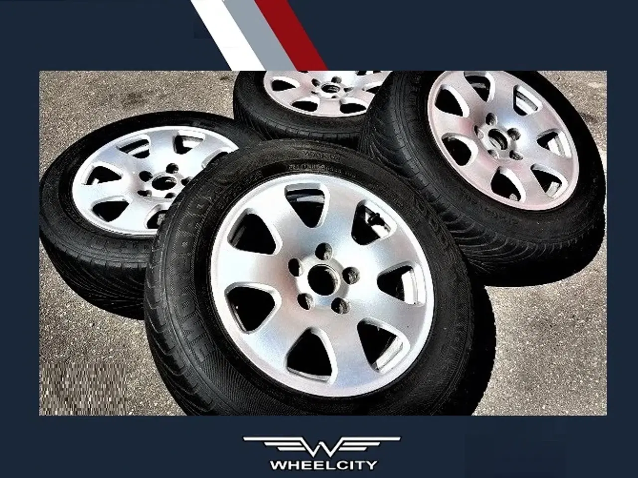 Billede 1 - 5x112 15" ET39, nav 57,1ø Audi fælge