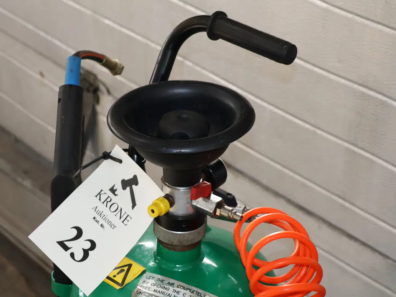 Billede 4 - Tryksprøjte til tectyl behandling. MOMSFRI.