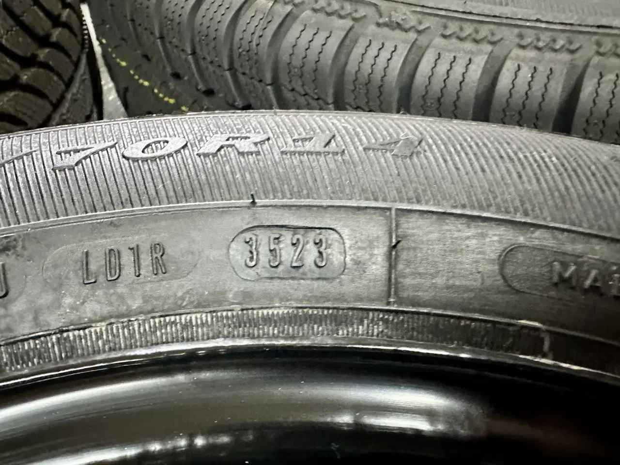 Billede 6 - Vw  UP stalfælge 14” med vinterdæk 