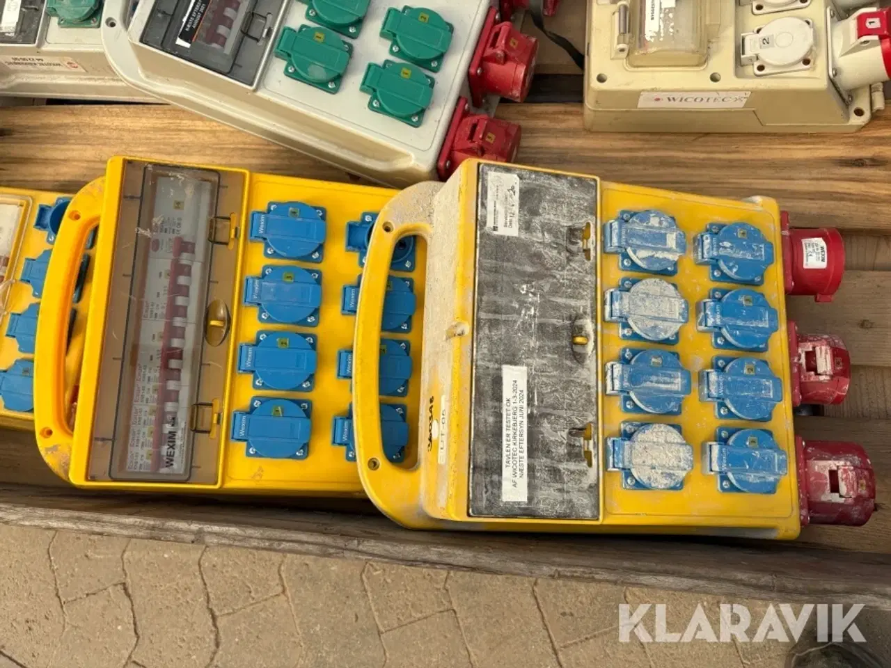 Billede 8 - Byggestrømstavler NST/Wexim - 6 styk