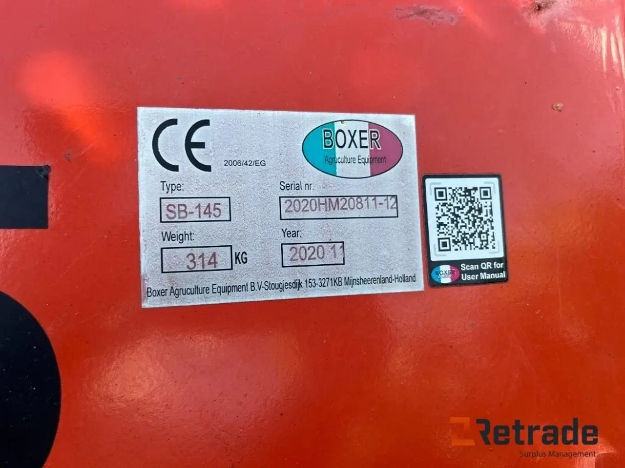 Billede 5 - - - - Stennedlægningsfræser Boxer SB-145