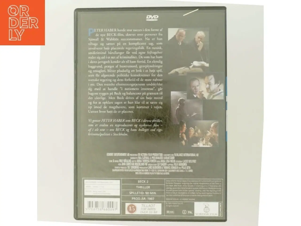 Billede 3 - Beck - Manden med ikonerne DVD fra Nordisk Film