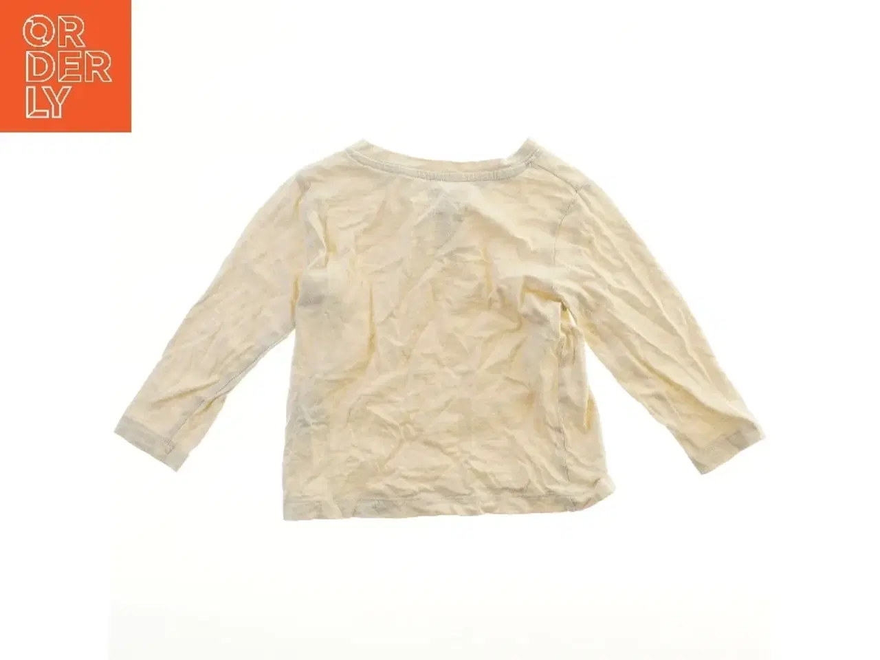 Billede 2 - Langærmet trøje med knapper fra H&M (str. 92)