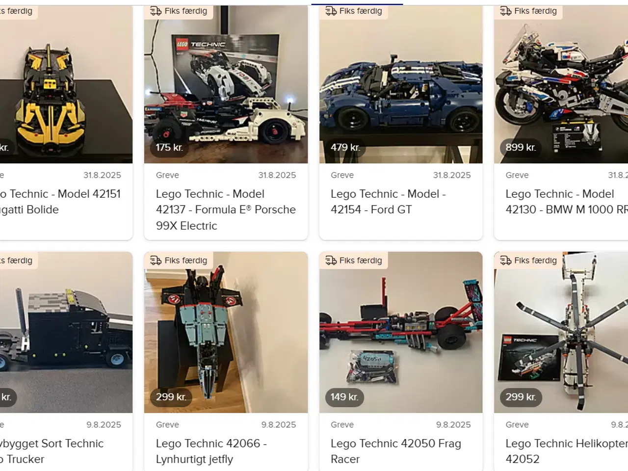 Billede 2 - Technic Lego samling - Nye & Brugte Sæt
