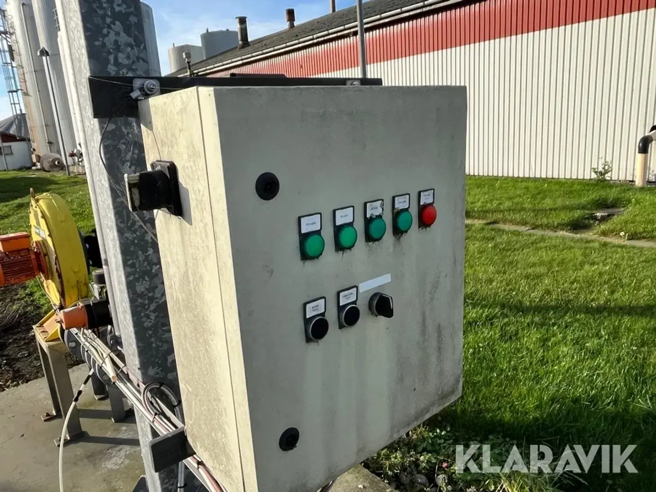 Billede 3 - Biogas booster Meidinger A-GRZ48/120/500/1G med flamme tårn