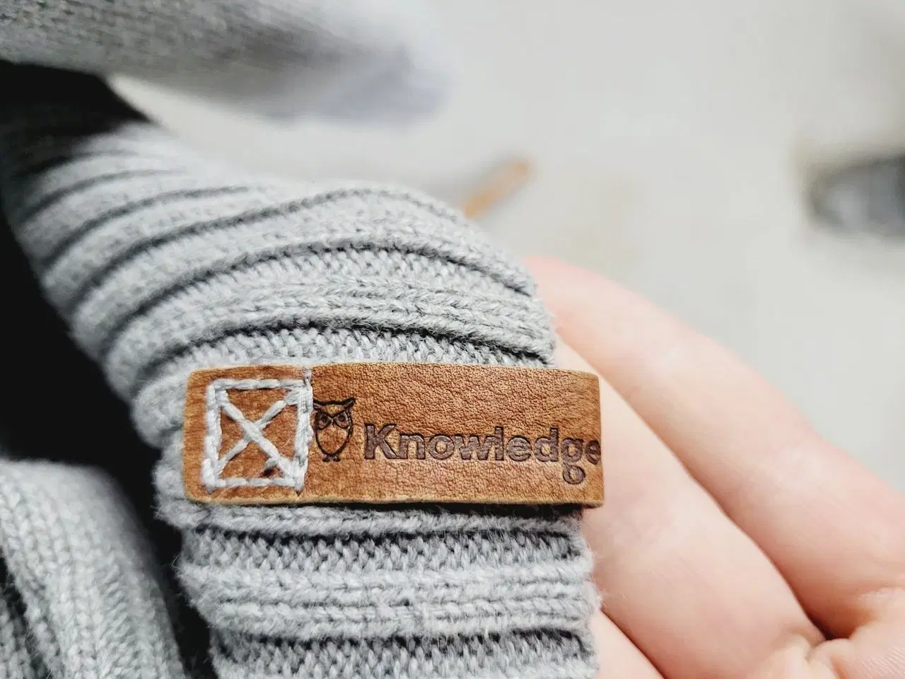 Billede 3 - ⭐️- Knowledge Cotton Apparel Sweater - Str. XL