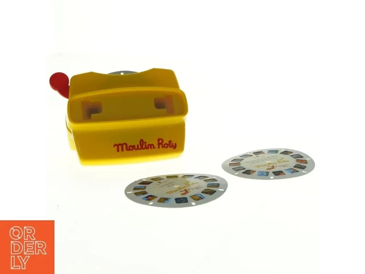 Billede 2 - View-Master med billedskiver fra Moulin Roty (str. 11 x 8 cm)