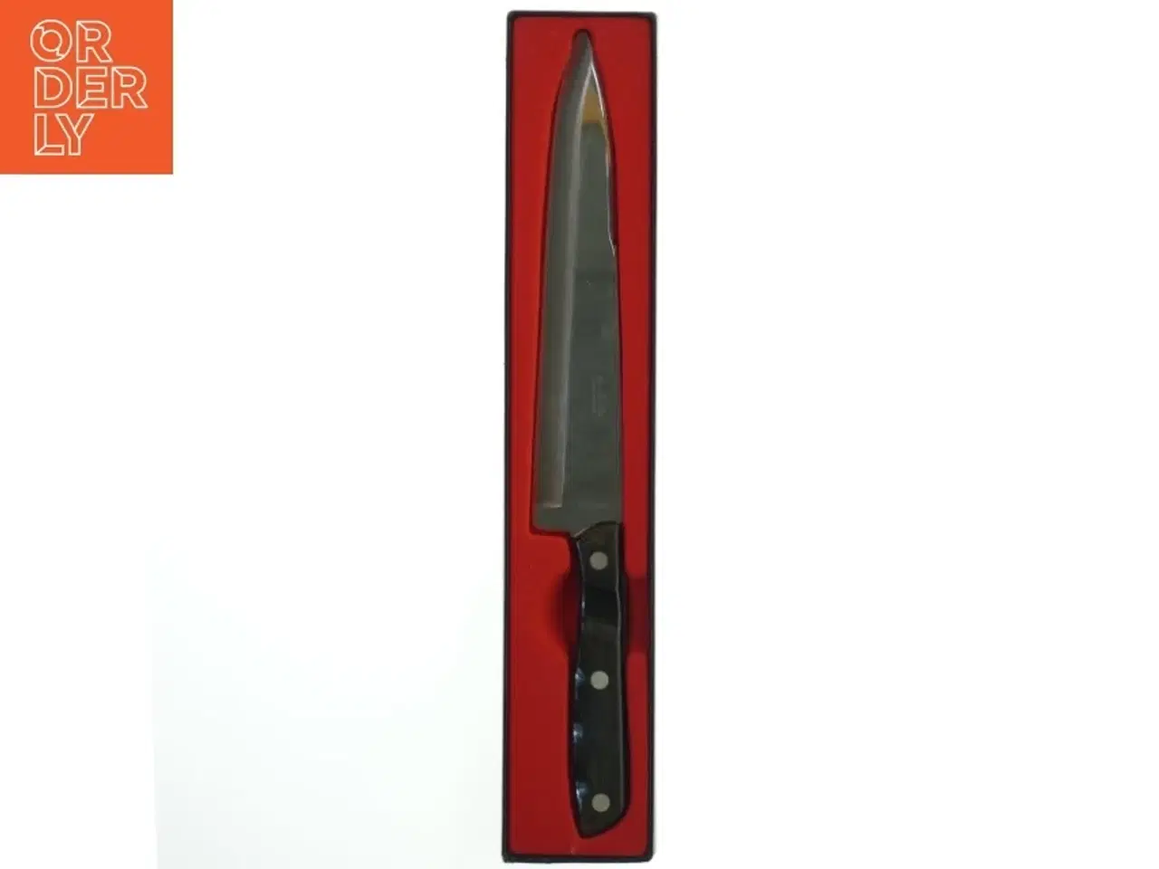 Billede 1 - Chef kokkekniv i emballage fra Lundtofte (str. 35 cm)
