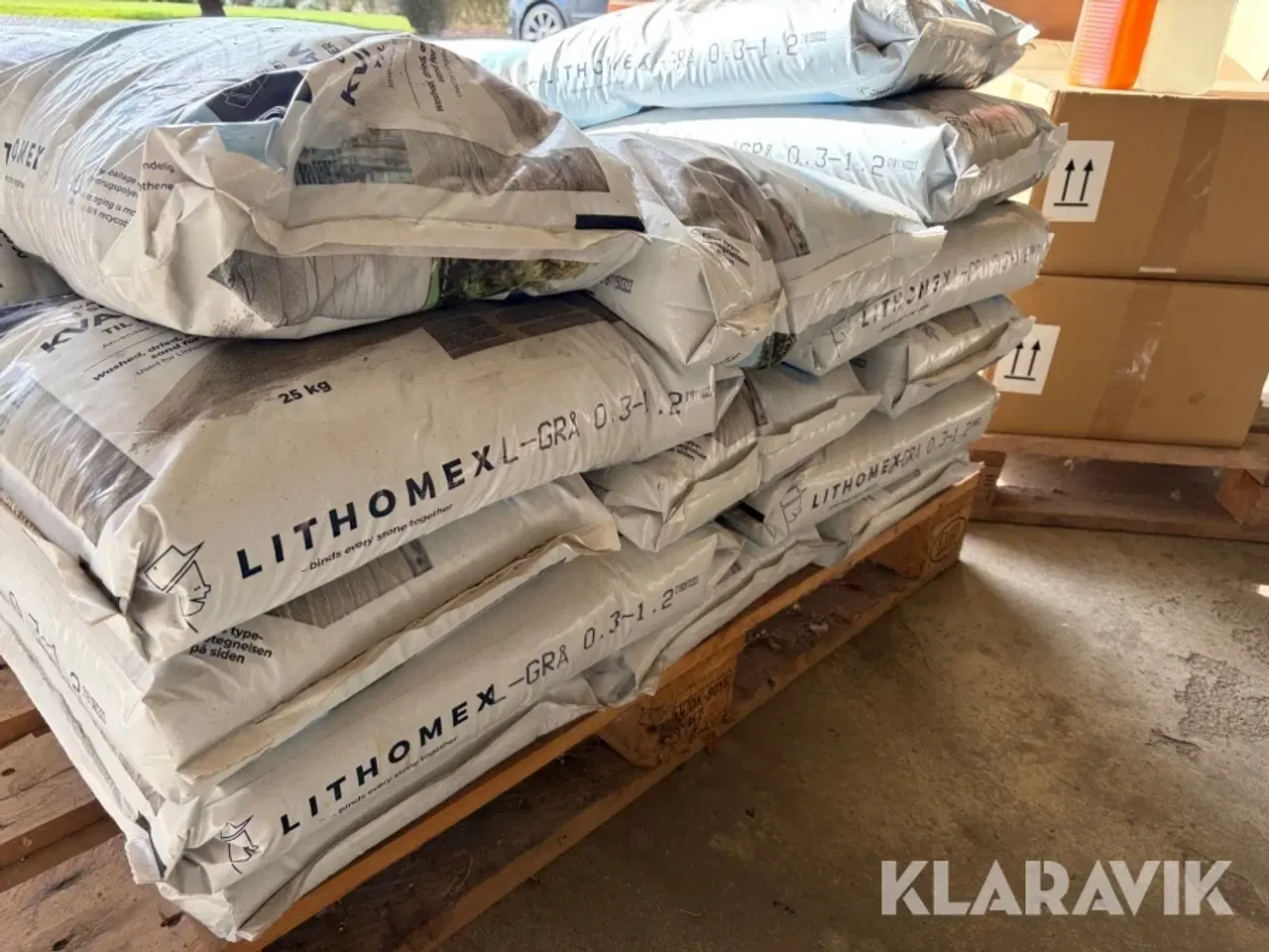 Billede 12 - Kvartsand til styrkefuger Lithomex 650kg / 27 sæt