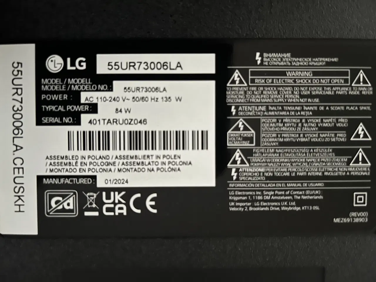 Billede 2 - Lg 55” smart tv