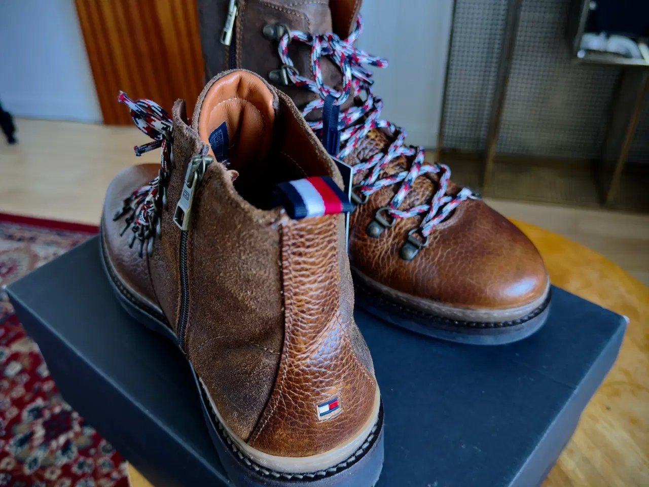 Billede 2 - Herre sko/ støvler i ægte læder i str. 43