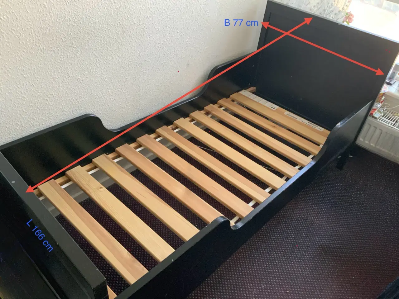 Billede 1 - IKEA juniorseng med lamelbund