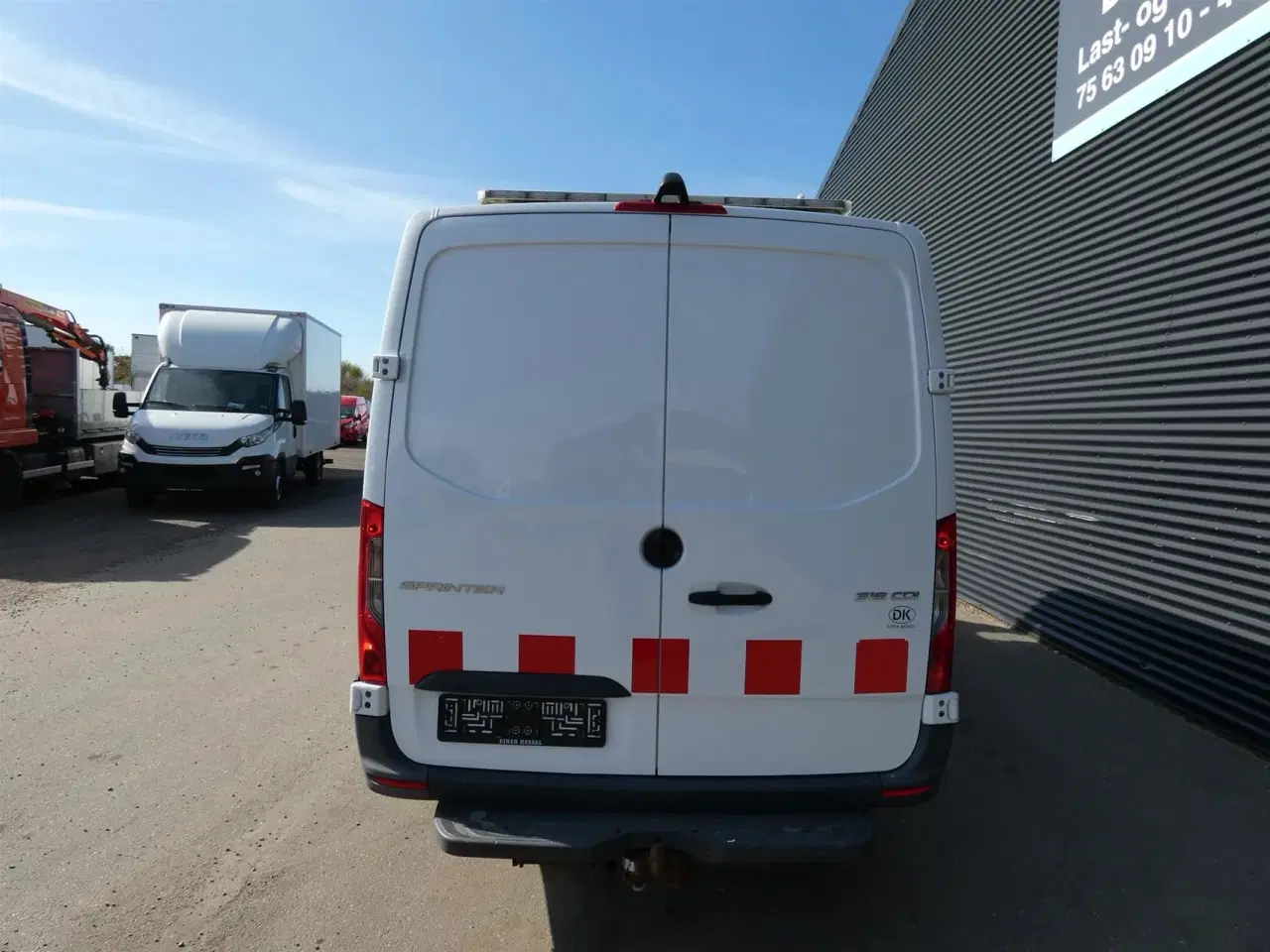 Billede 6 - Mercedes-Benz Sprinter 316 2,1 CDI A2 H2 RWD 163HK Van Aut.