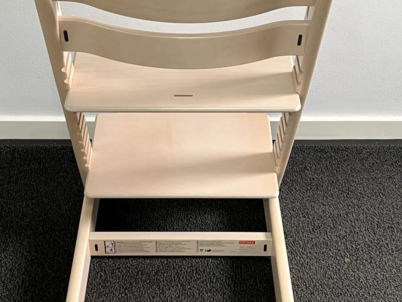 Billede 2 - Stoke højstol med ekxtra  glidere