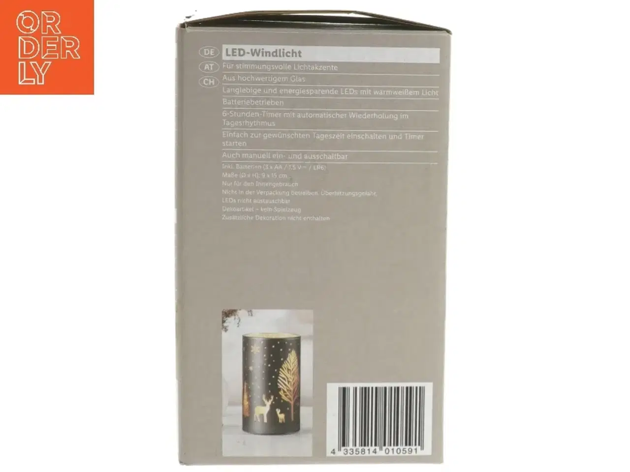 Billede 4 - LED lygte fra Livarno Home (str. Ø 9 cm højde 15 cm)