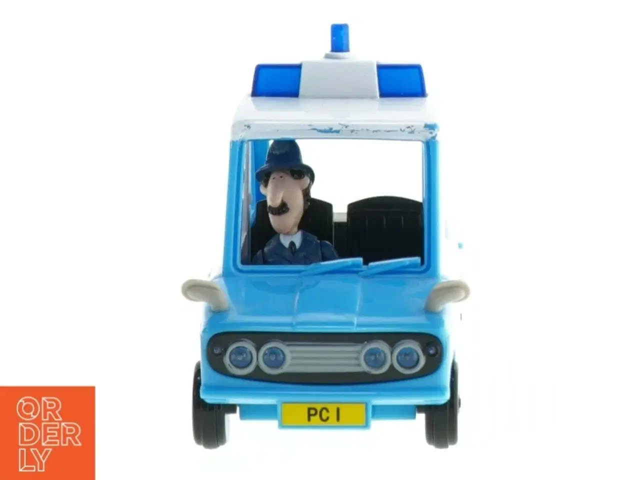 Billede 3 - Politi legetøjsbil (str. 14 x 10 cm)