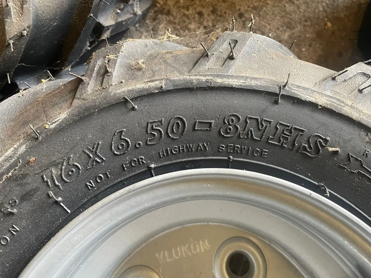 Billede 2 - Hjul til havetraktor eller lignende 