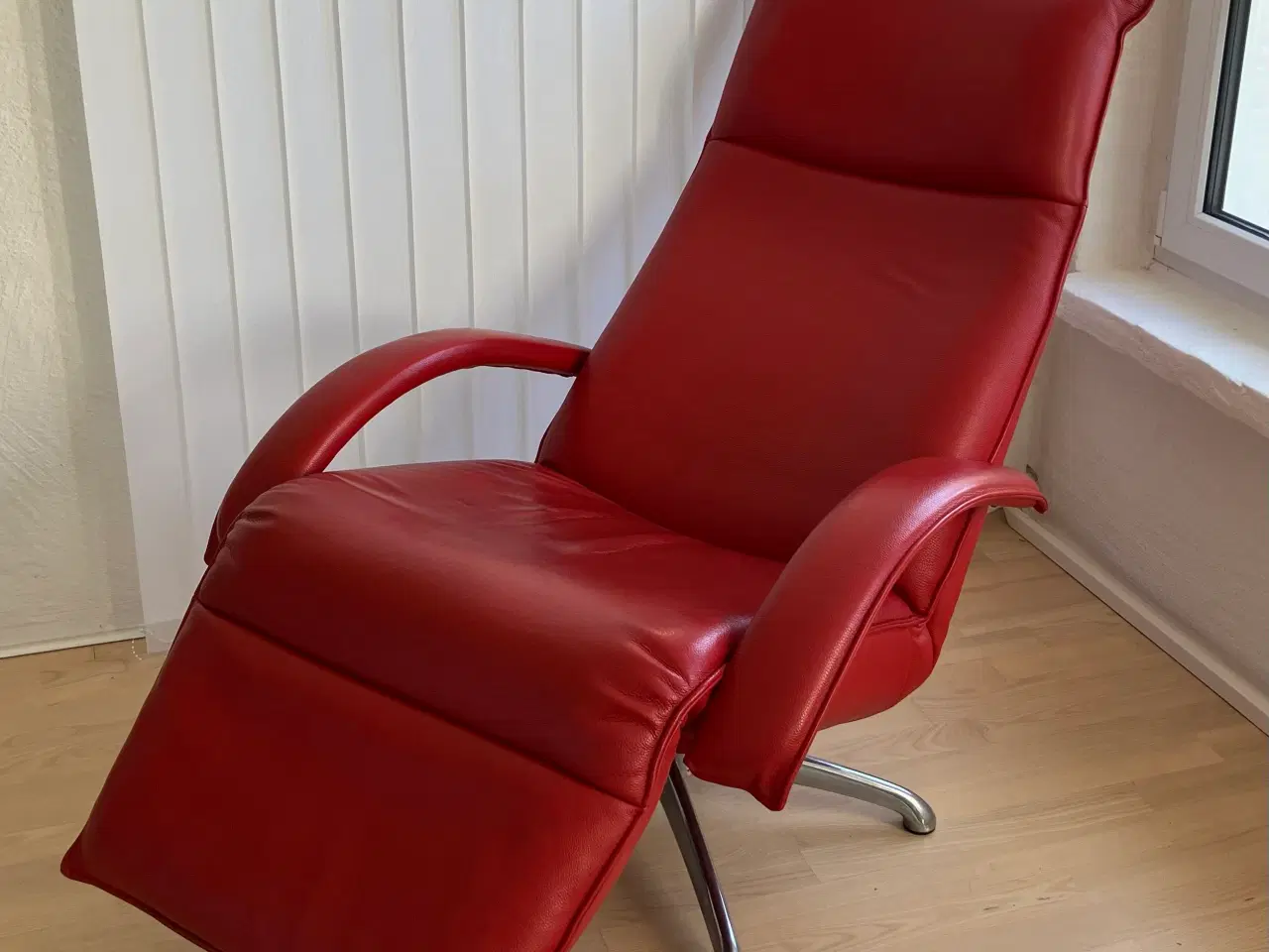 Billede 3 - Berg Furniture Luxus model læderlænestol 