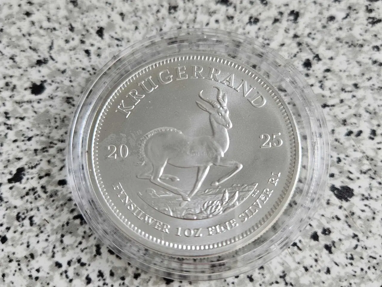 Billede 1 - Sølv mønt krugerrand