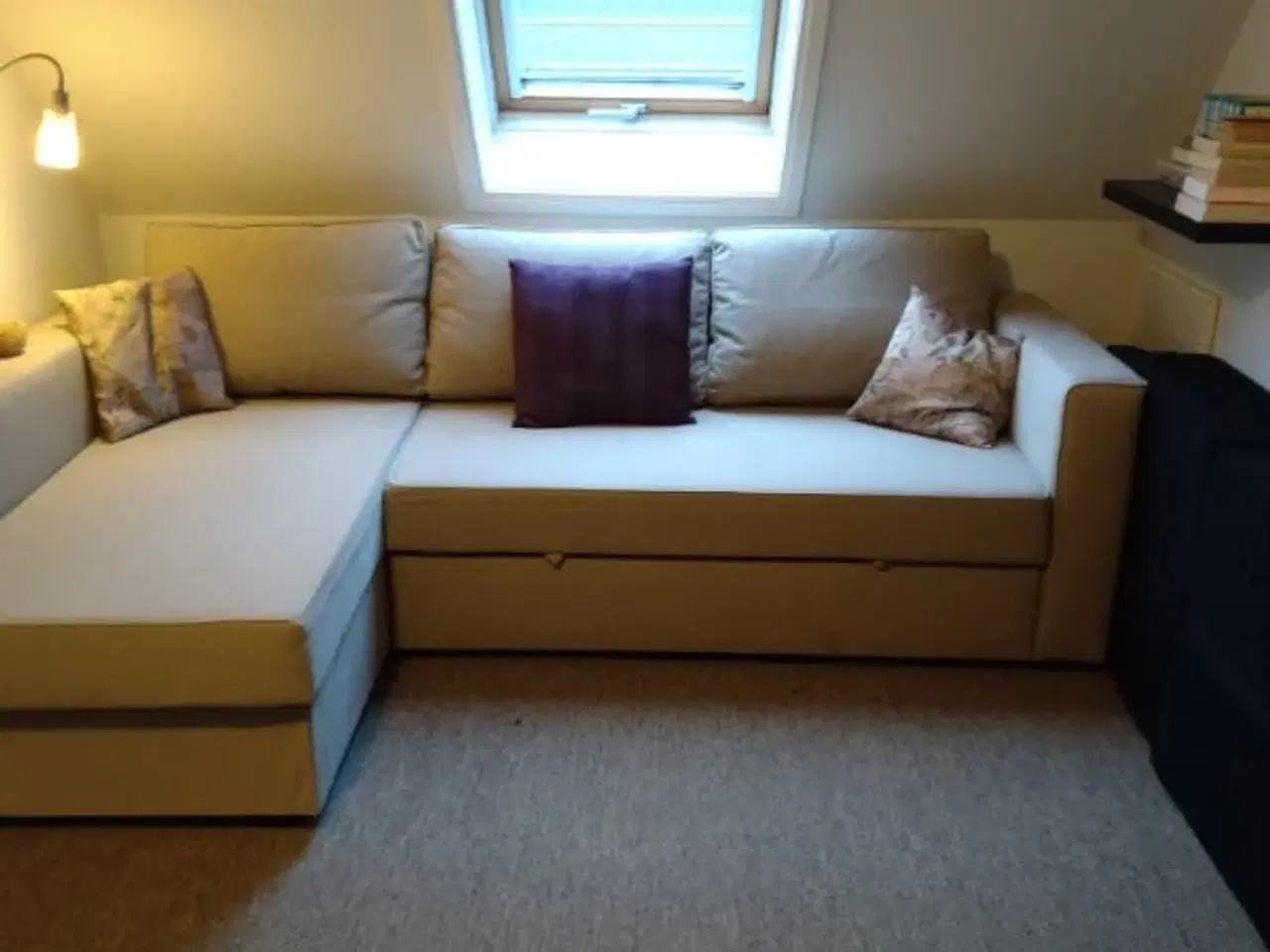 Billede 3 - Fin sovesofa beigefarvet