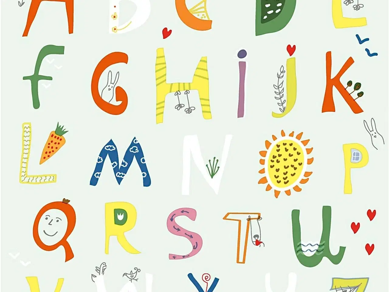 Billede 1 - Alfabet Servietter 33x33 cm - 20 stk. i Pakke