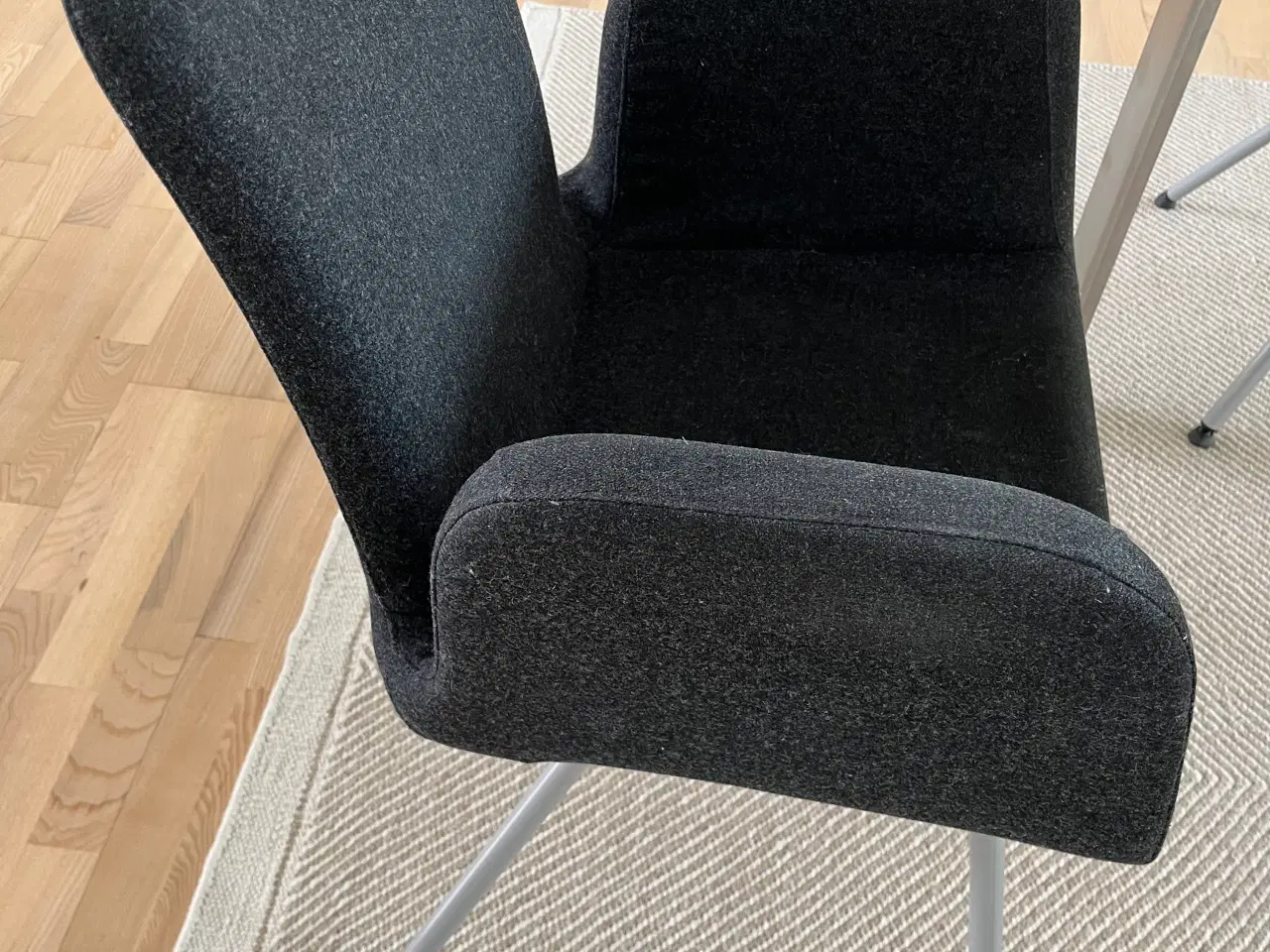 Billede 2 - Spisebordsstole PATRIK (IKEA), koksgrå