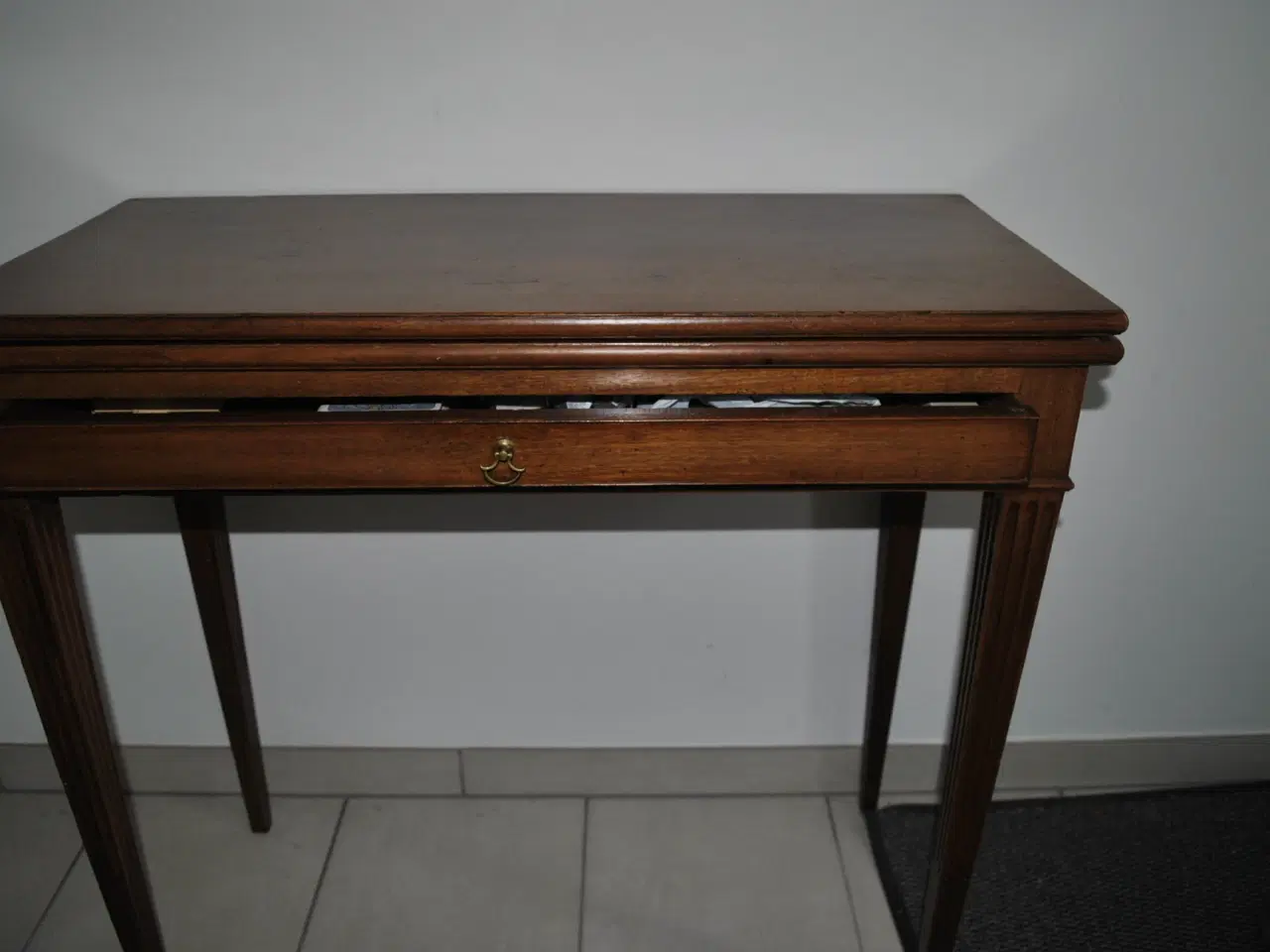 Billede 1 - Spillebord mahogni Louis Seize