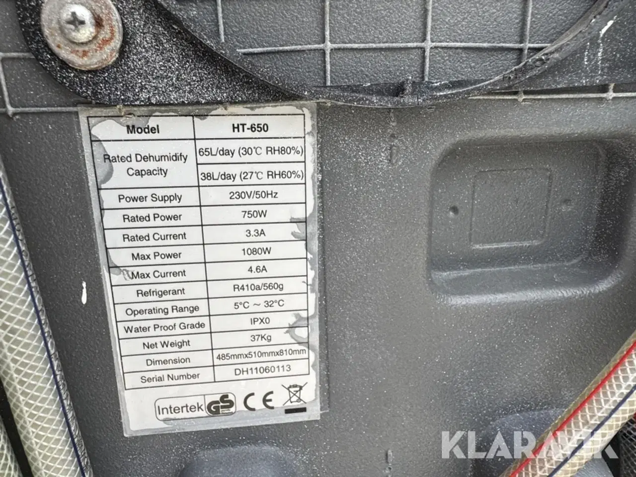Billede 2 - Affugter Belfor HT-650