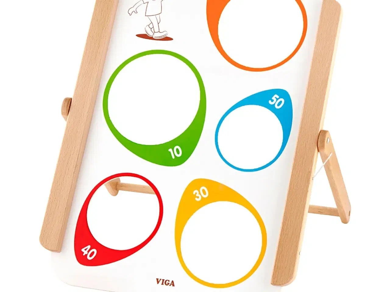 Billede 1 - VIGA Træramme til Ærtepose Kast - 34,5x44,5 cm