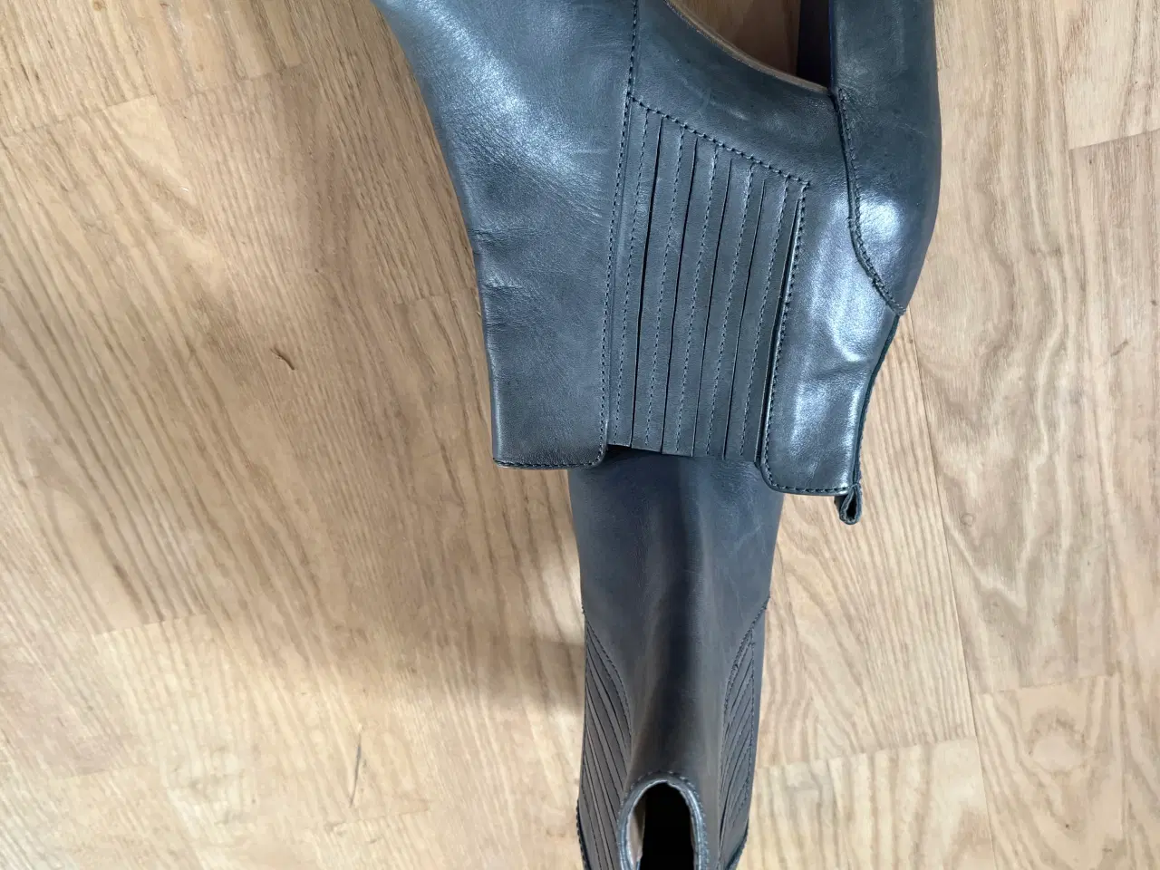 Billede 4 - FEDE BLÅ ECCO STØVLETTER/ SKO