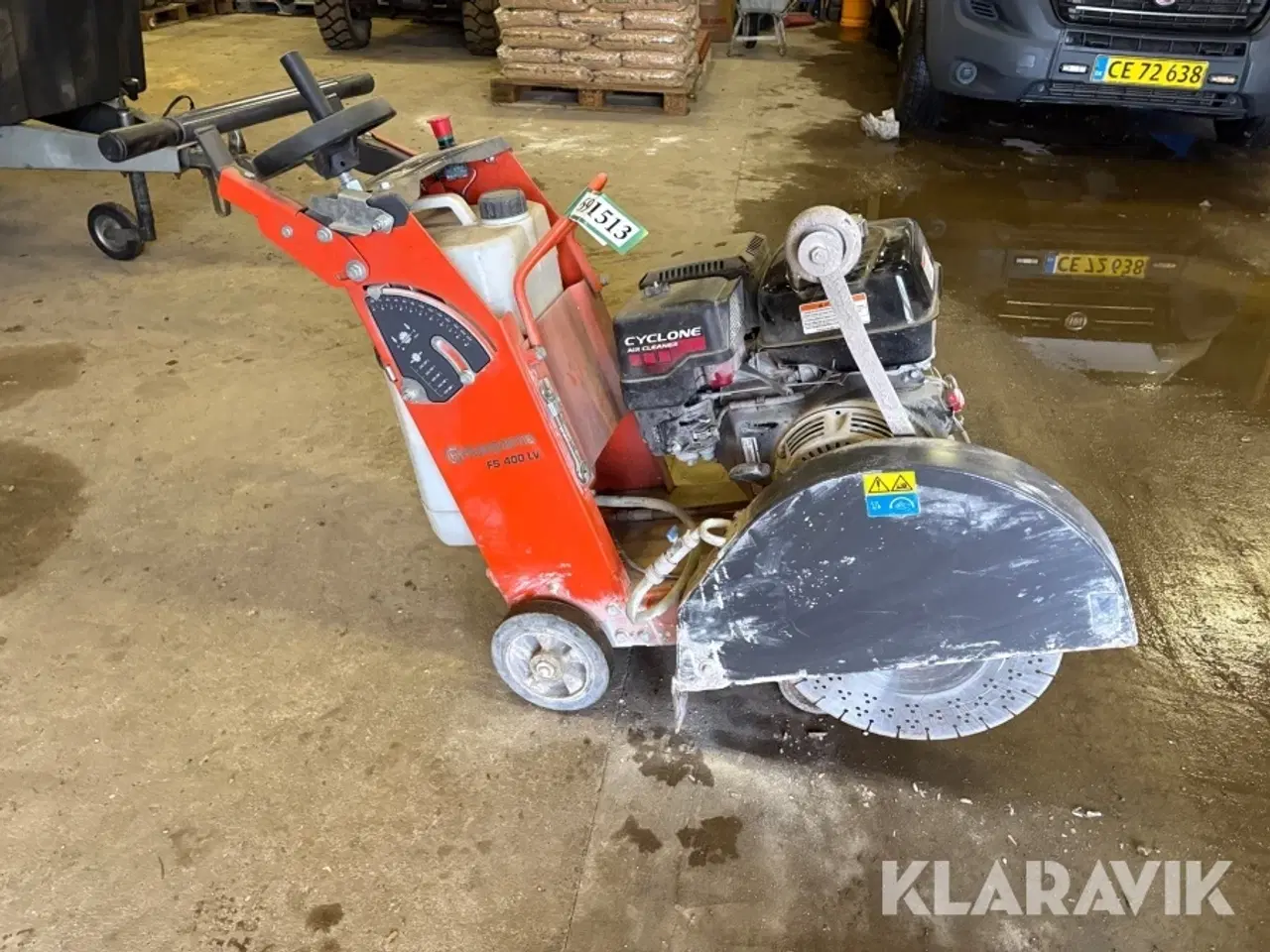 Billede 8 - Stenskærer Husqvarna FS 400 LV