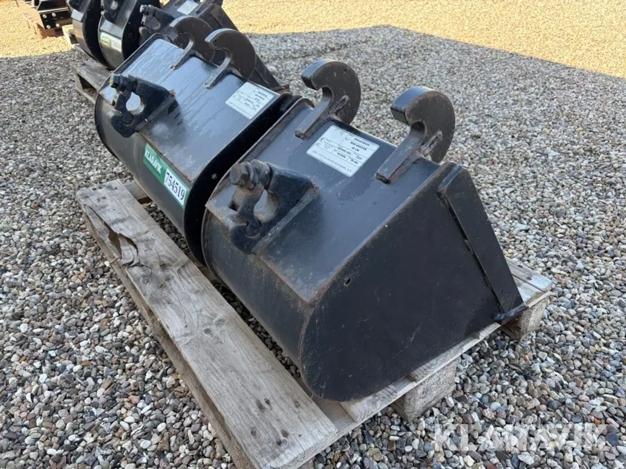 Billede 3 - Graveskovle 80 cm og 40 cm med RA skifte