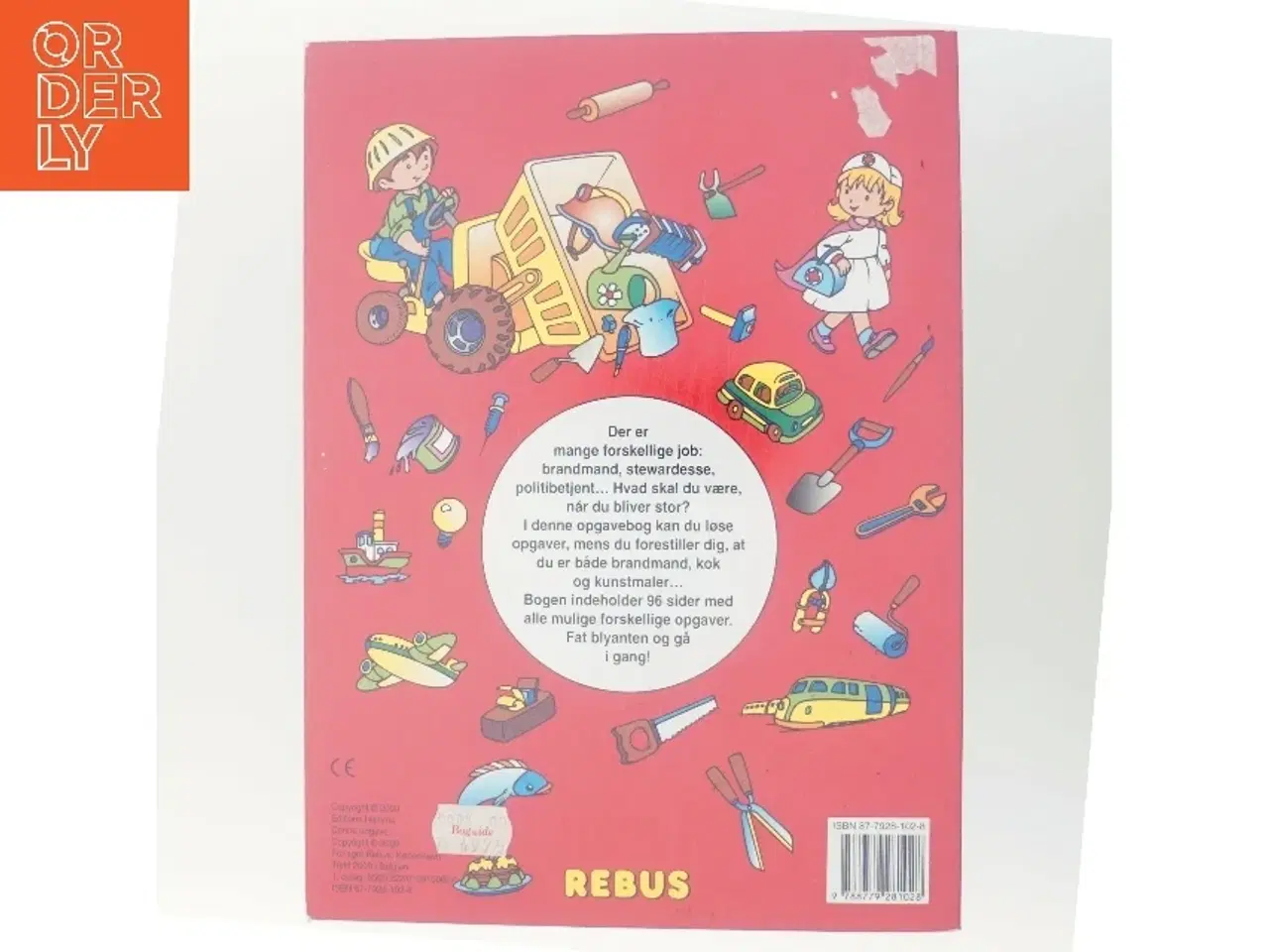Billede 3 - Jeg vil være brandmand ... : opgaveleg med forskellige job (Bog)