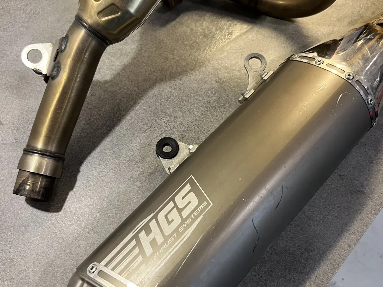 Billede 2 - HGS komplet udstødning til KTM 250/350 SXF