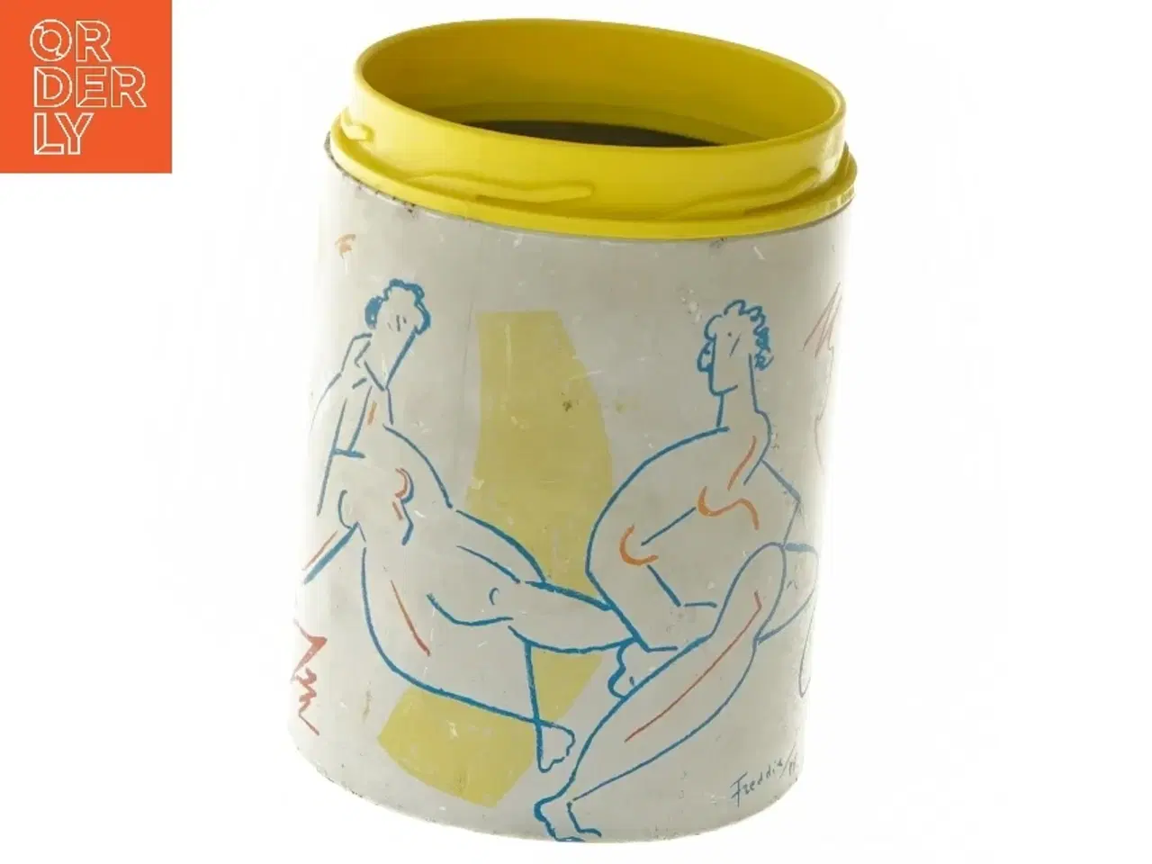 Billede 5 - Dekorativ metaldåse (str. 15x11,5 cm)