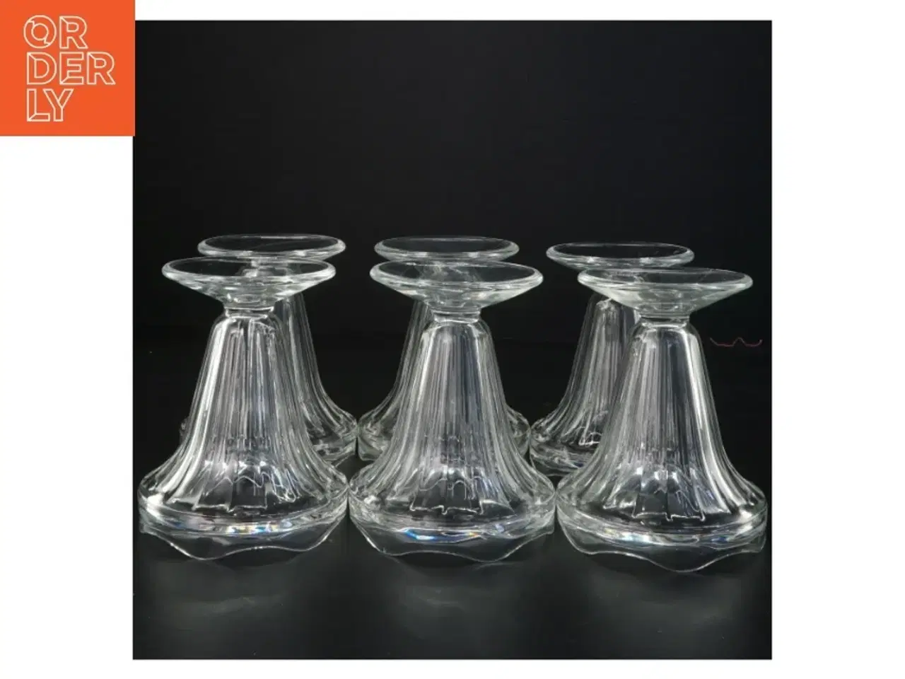Billede 2 - Gennemsigtige glas dessertskåle (str. 12 x 10 cm)