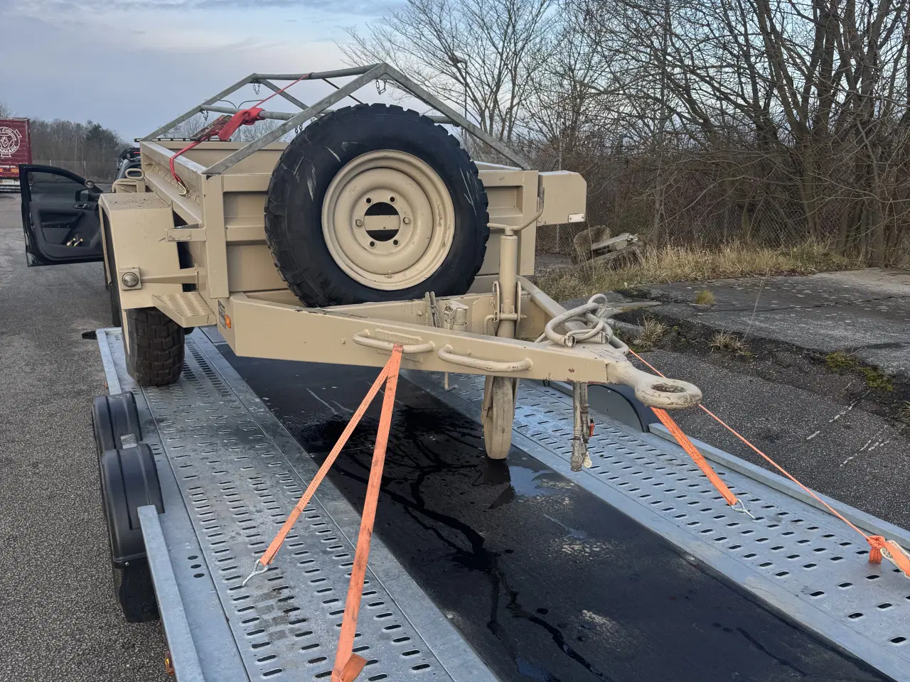 Billede 1 - Militær trailer