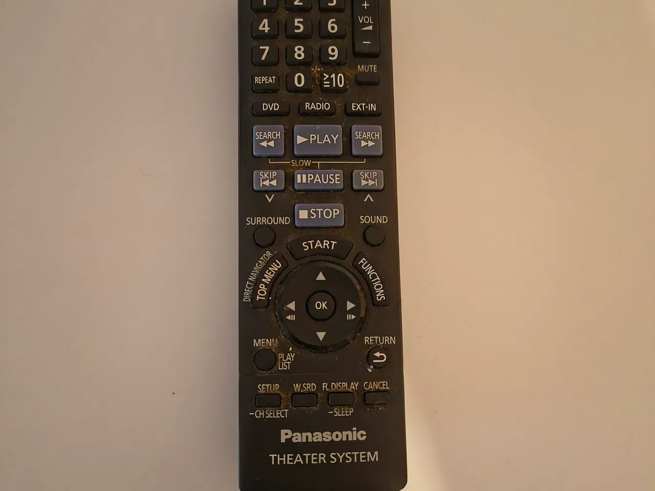 Billede 1 -   Panasonic Fjernbetjening til Hjemmebiografsystem