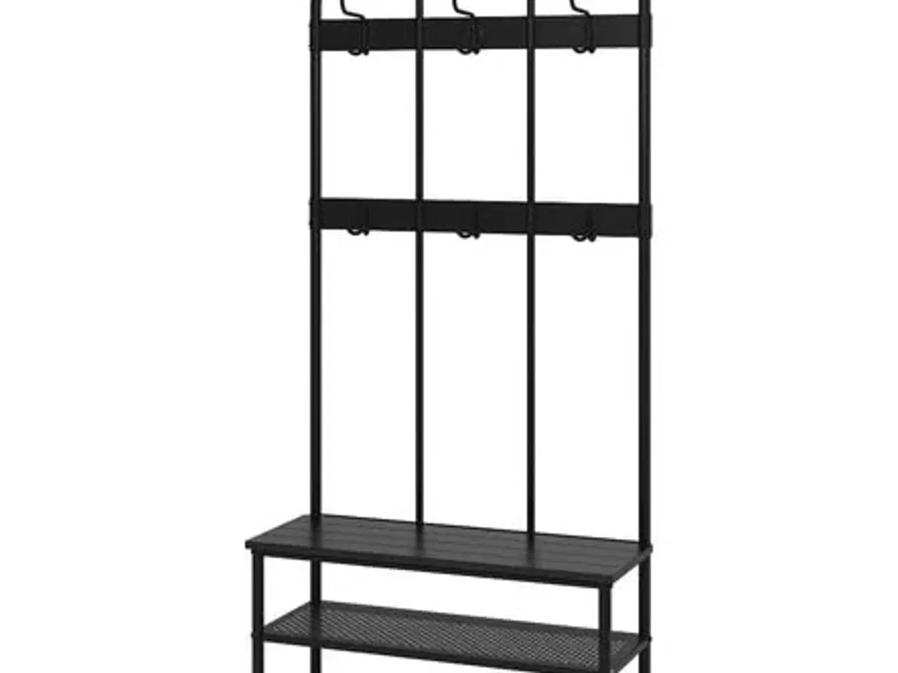 Billede 1 - Coat rack with shoe storage