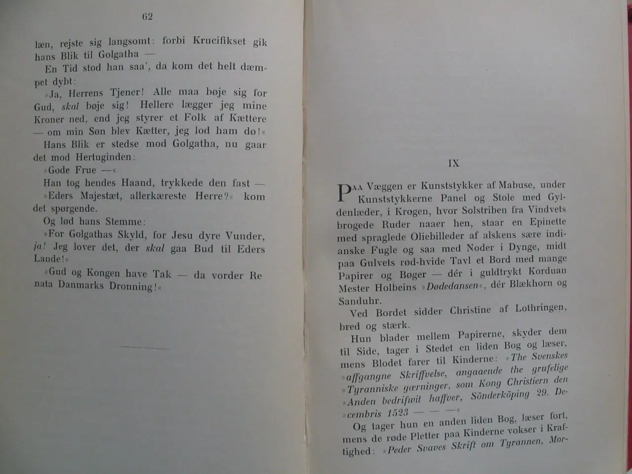 Billede 4 - Børge Janssen. Christine af Lothringen, fra 1912