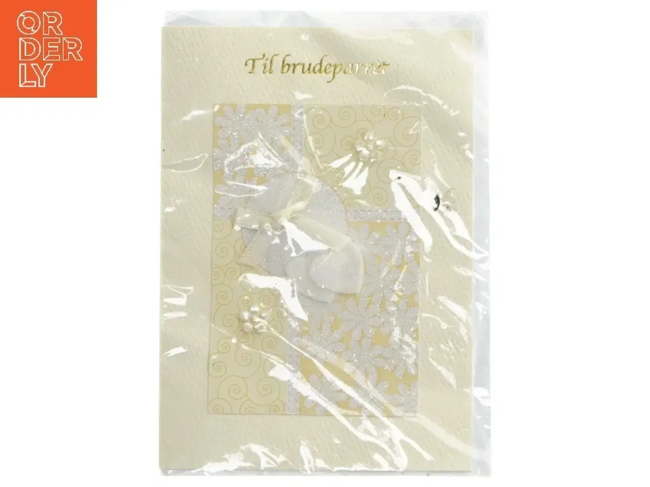 Billede 1 - Bryllupskort (str. 18x12,5 cm)