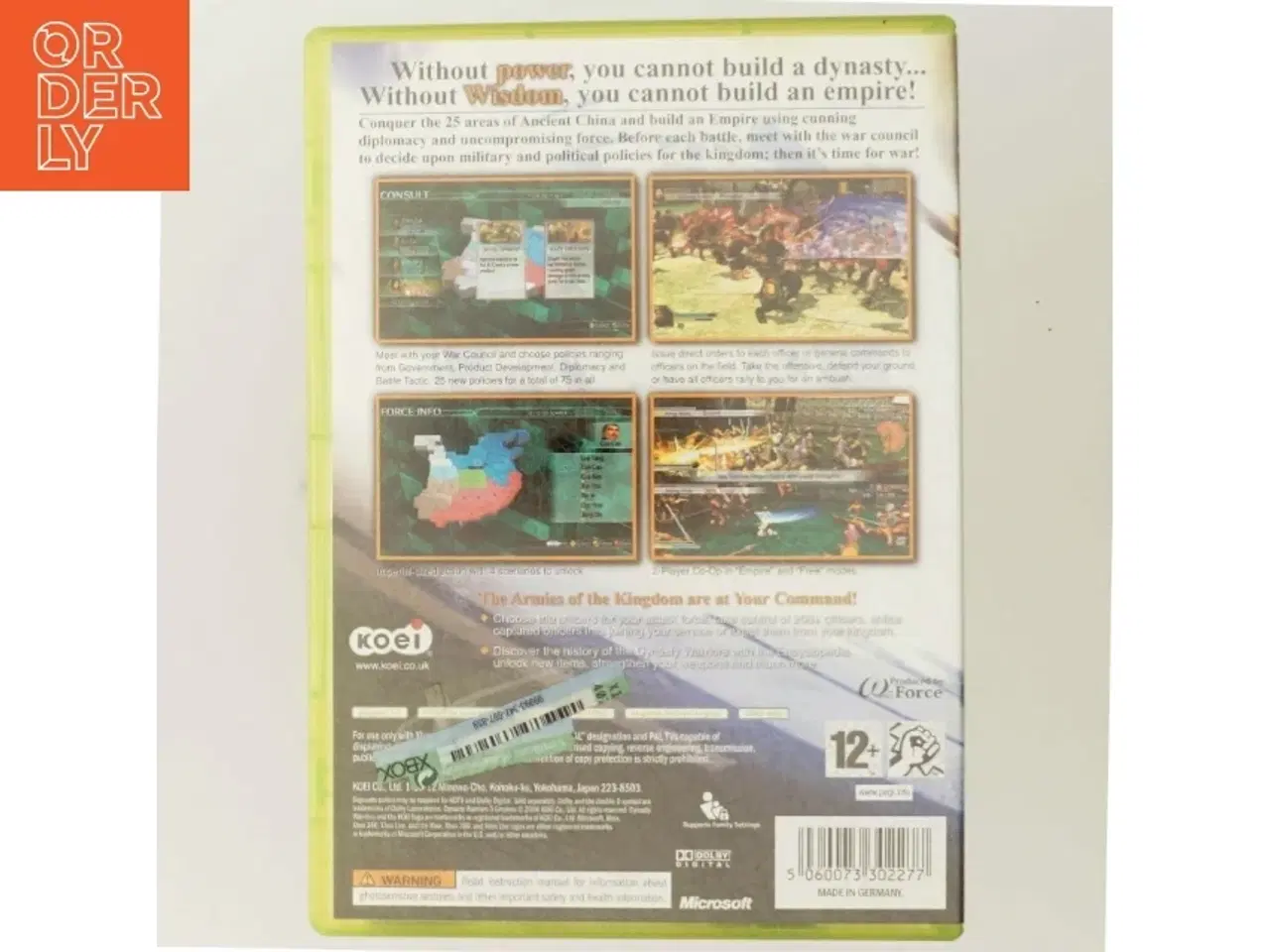 Billede 3 - Dynasty Warriors 5: Empires, Xbox 360 spil fra KOEI