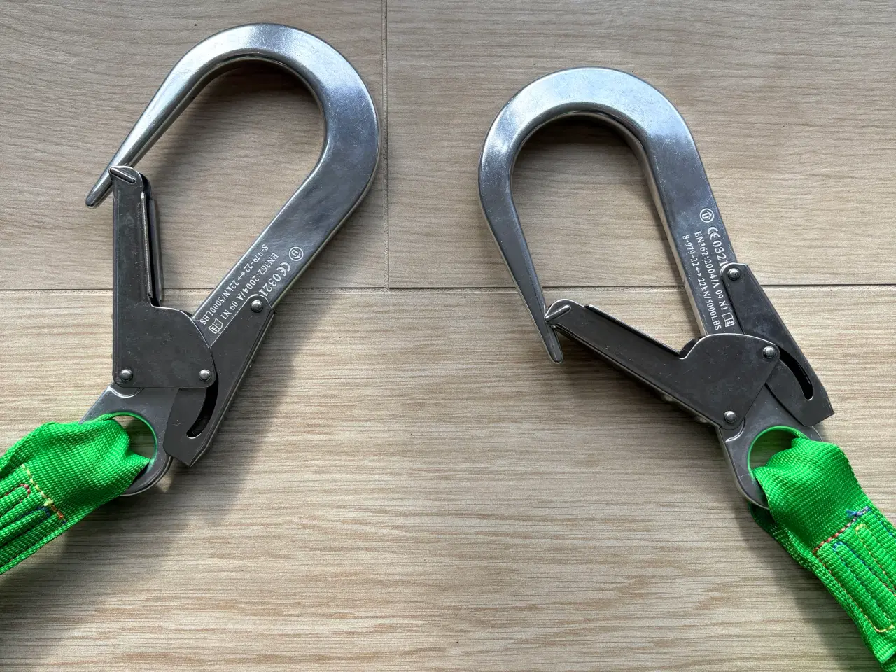 Billede 5 - Faldsikringssele med line og karabinhager