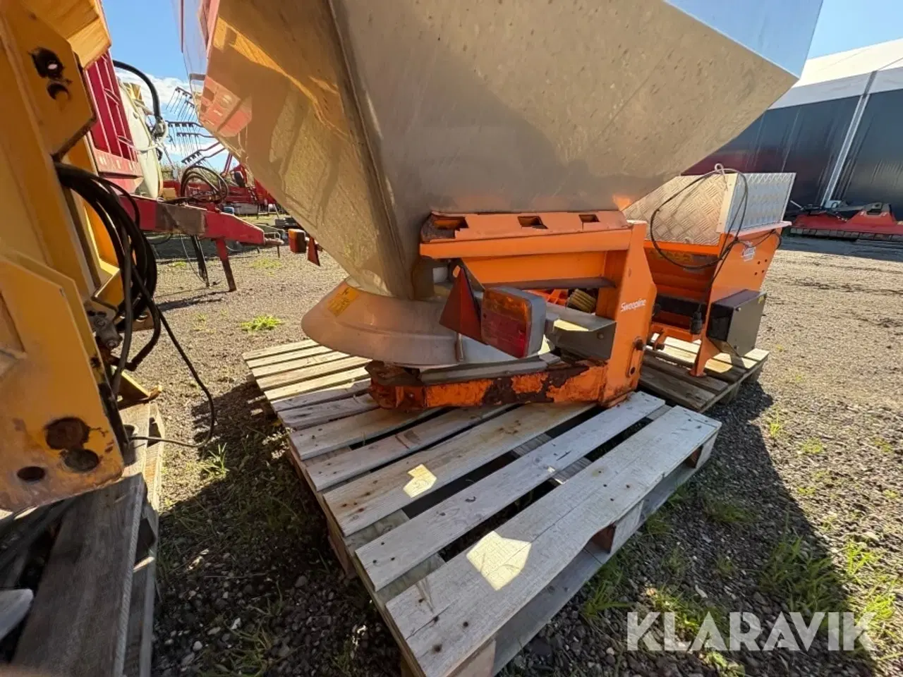 Billede 6 - Gødningsspredere Cosmo 800/1000 rustfri beholder