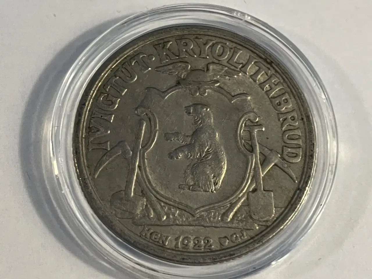 Billede 2 - 10 kroner Kryolith Mine & Handelsselskab Grønland 1922
